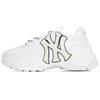 MLB Big Ball Chunky Artificial Leather Low top Chunky Sneakers Unisex Ecru 3ASHCS12N-50WHS