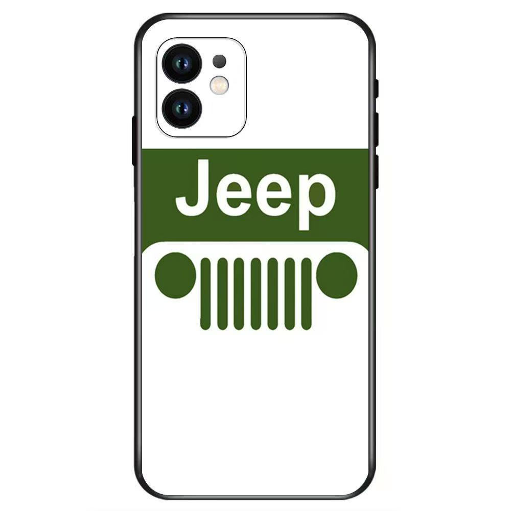 Ysmd8 Soft TPU Phone Case For jEEP For iPhone 16 15 14 13 12 Pro Official Apple Cover for iPhone 16 Plus 12 13 14 15 16 17 Pro Max