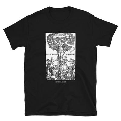 230 Gsm 100% Cotton The World For The Worker Shirt