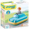 Playmobil 71323 1.2.3 Push & Go Car Building Set