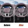 For BYD Sealion 6 Seal U Song Plus DM-i EV  2024 2025 Steering wheel decorative sticker frame Interior modification