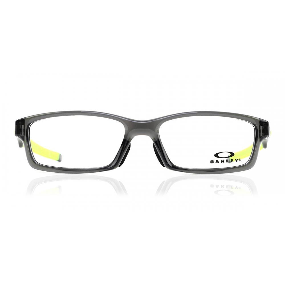 

Oakley Ox8118 Crosslink Asian Fit 811802 Men Eyeglasses Polished Grey Smoke/56