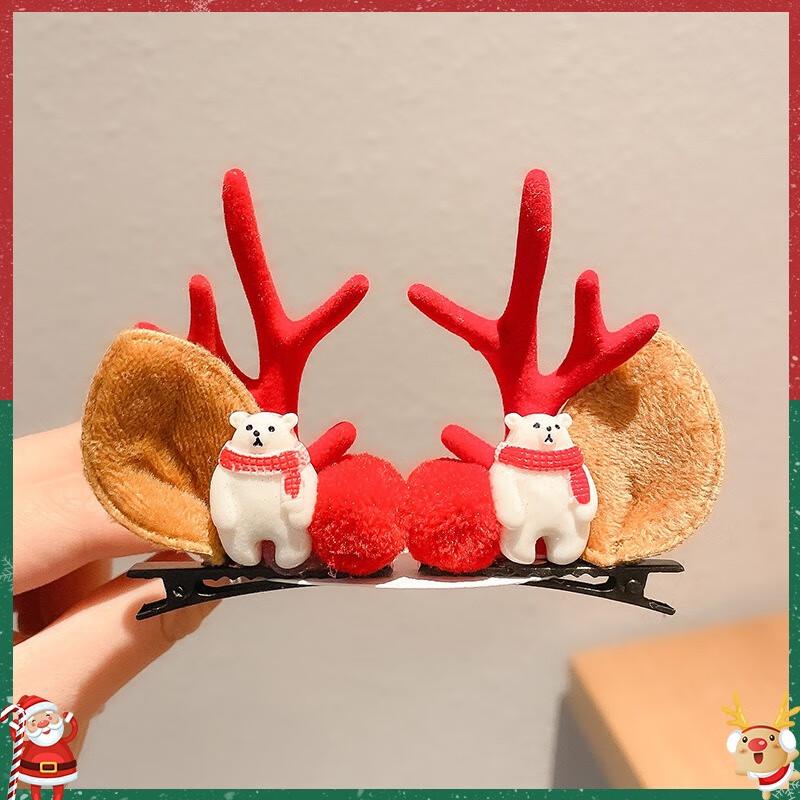 Christmas Antler Hairpins