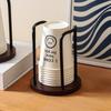 Luxury Disposable Cup Storage Holder Water Tea Cups Dispenser Rack Shelf with Longer Stick Mug Display Stand Home Organizer