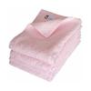 oruTa Face Towel Imabari Set of 4, Thin, Quick Drying, Non-bulky, 200 Momme, Made In Japan, Natural, Sports, Hand Wash, Bath, 100 Cotton, Pink