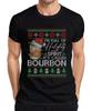 I'm Full Of Holiday Spirit It's Called Bourbon Funny Santa Xmas Herren T-Shirt