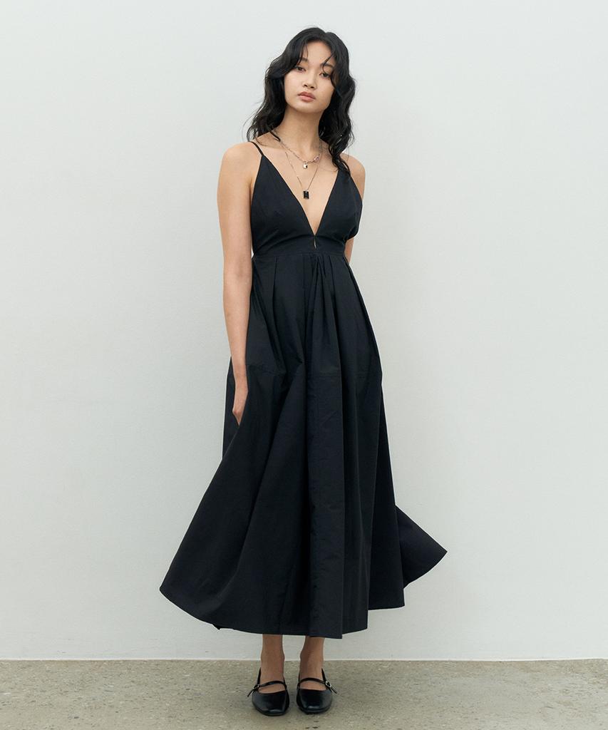 MAKE A TOAST Summer Holiday Maxi Dress Black Mbesop002Bk