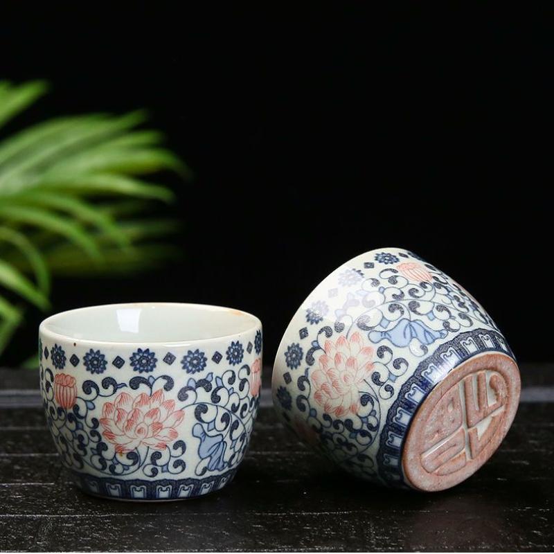 Čínský kung-fu čajový set Cestovní čajový set Keramický přenosný čajový set Čajová konvička Čajovar Infuser Šálek na čaj