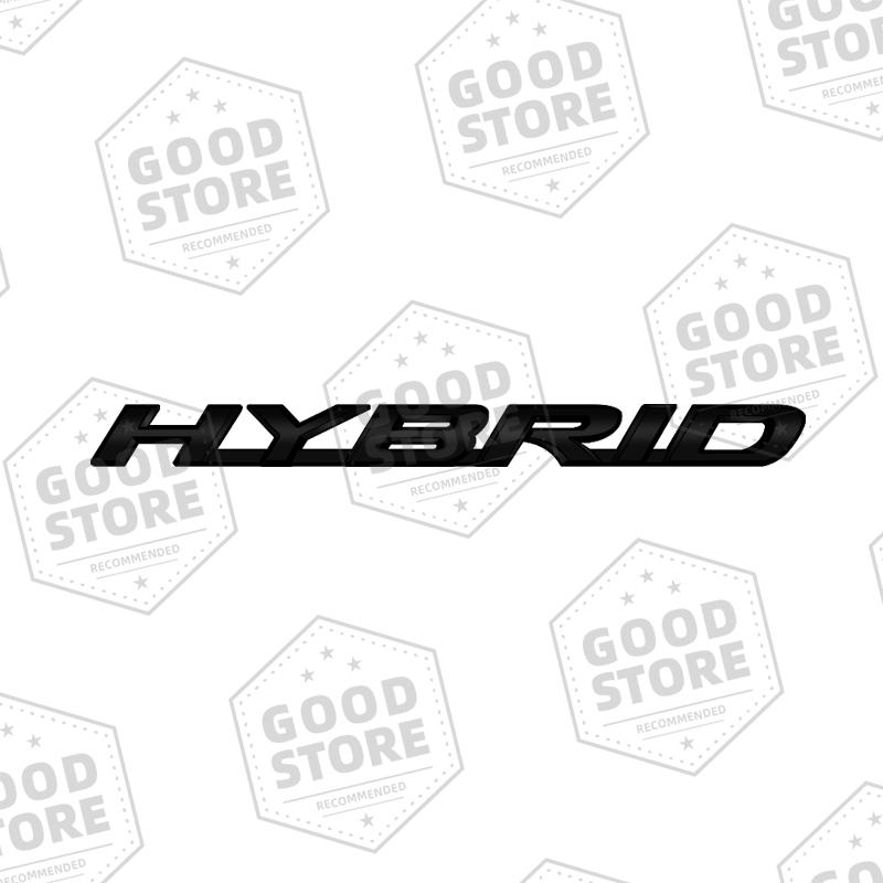 Metal Car Body HYBRID Badge 3D Rear Letter Emblem Trunk Sticker For Lexus RX350 NX200 RX450H RX450 ES300 IS300 LX470 LX570