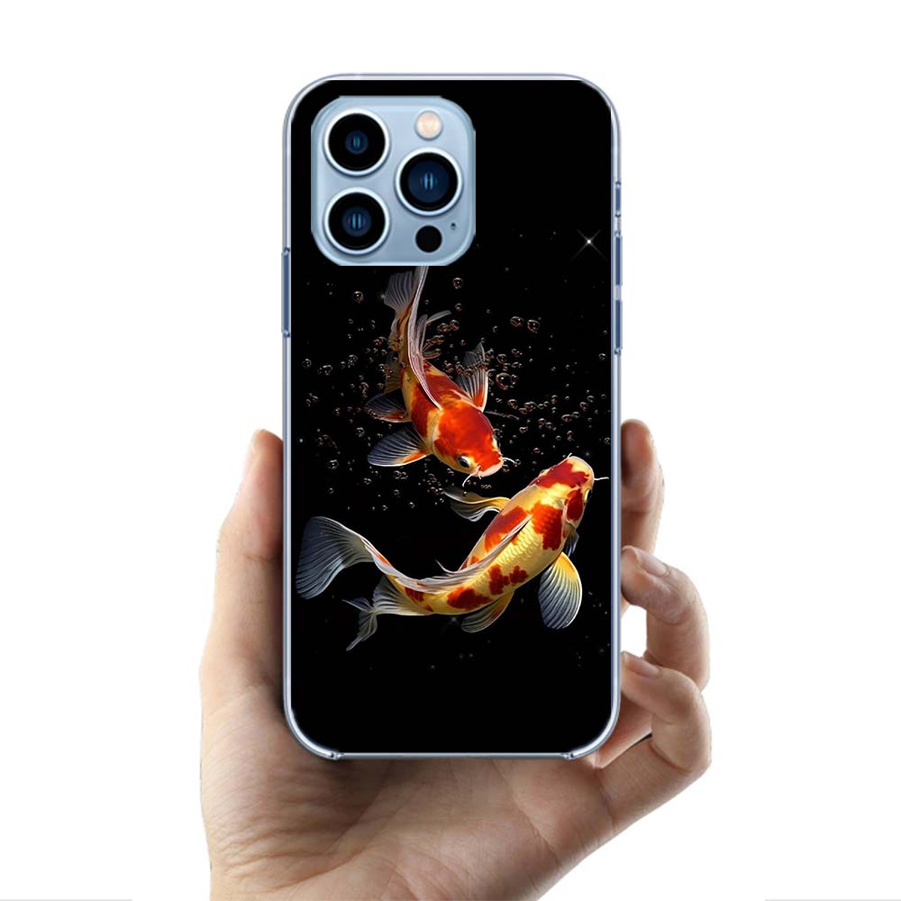 Majestic Koi Fish Cases Phone Case For Iphone 17E 16E 17 Air 16 Pro Max 15 Pro 14 Plus 11 13 12 Mini Cover Cases Compatible with
