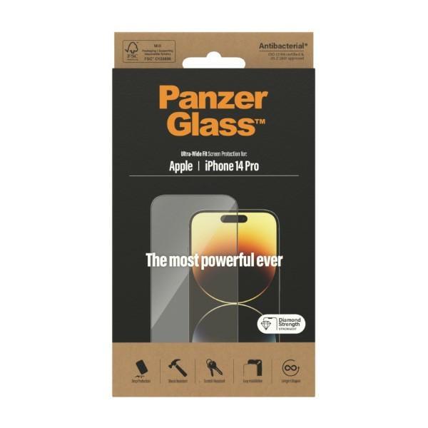 Szkło hartowane do iPhone 14 Pro PanzerGlass Antybakteryjne