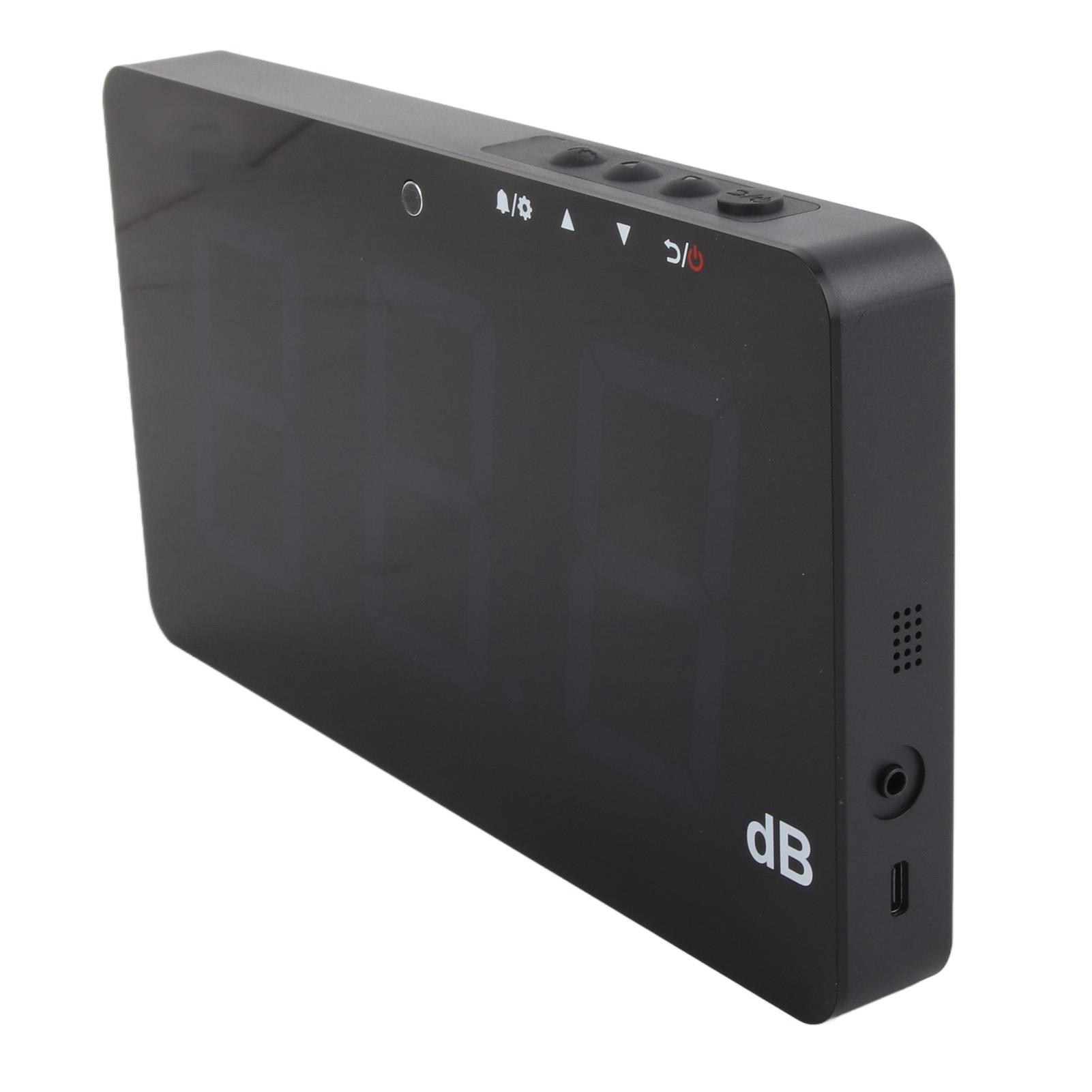 

SW‑525A Wall Mounted LCD Display Digital Sound Level Meter USB 30‑130dB чёрный