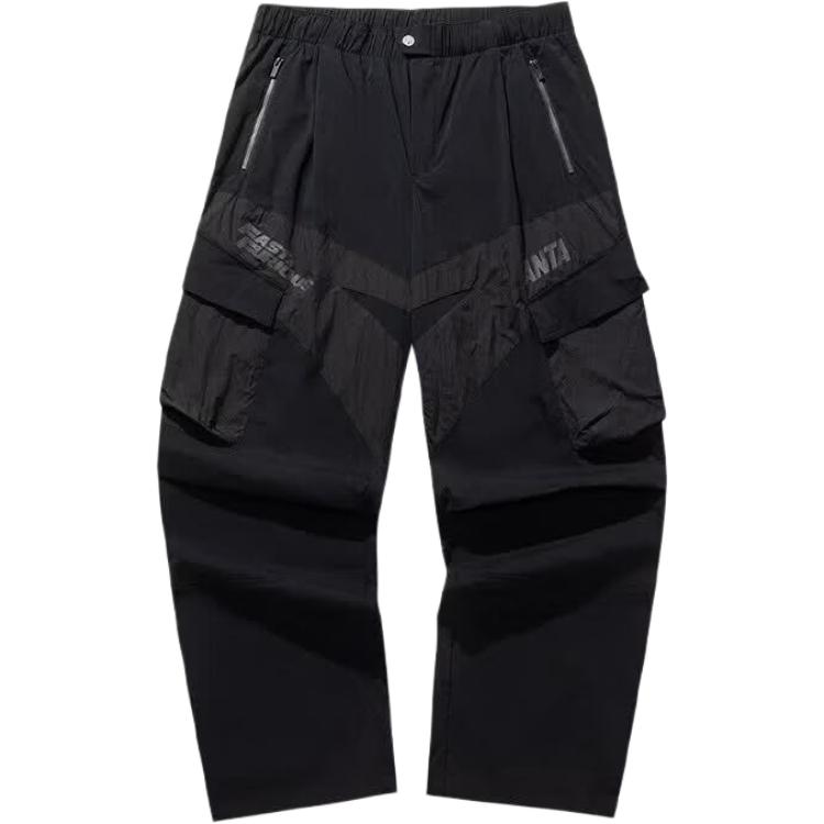 Anta × Fast And Furious Collaboration Lifestyle Series Loose Zipper Versatile Casual Pants Unisex bottoms 172638508-1