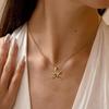 European Stainless Steel Bicycle Pendant Necklace - Trendy Clavicle Chain