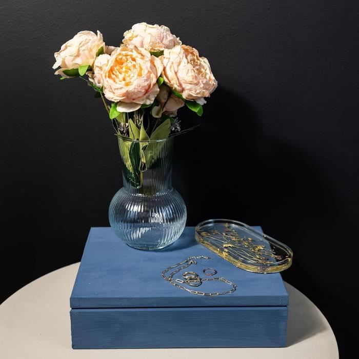 Peinture à la Craie - CREATIVE DECO - Bleu Denim - 1L - Mat - Lavable