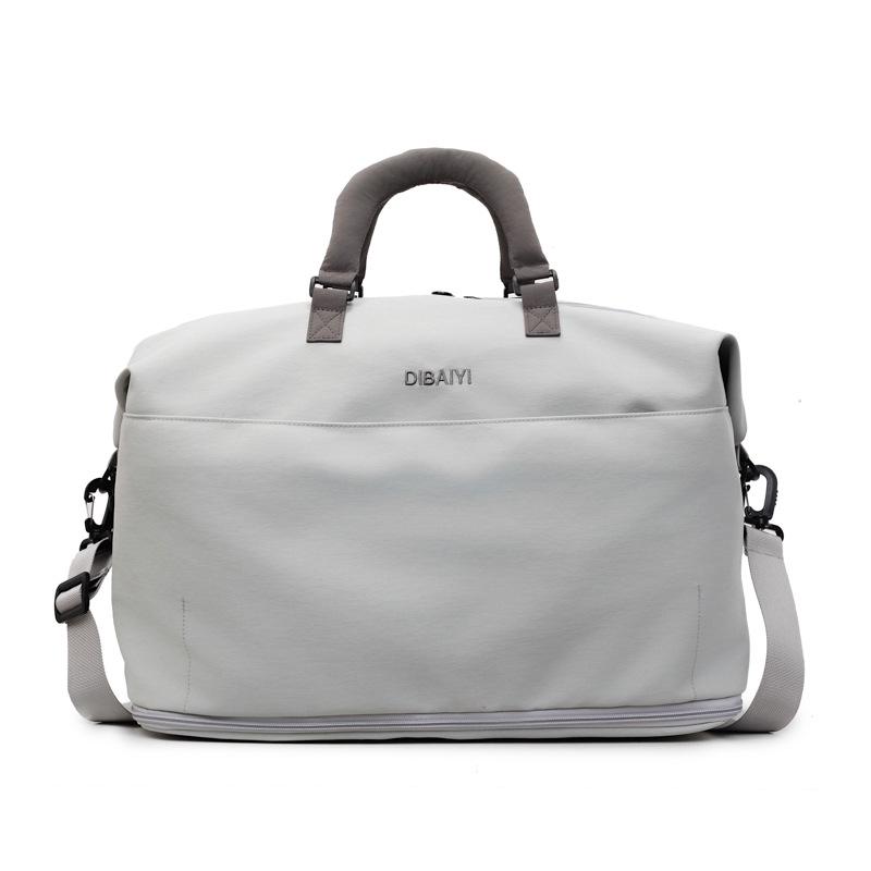 

Korean-Style Expandable Foldable Tote: Lightweight Travel, Gym, and Business Bag сірий колір