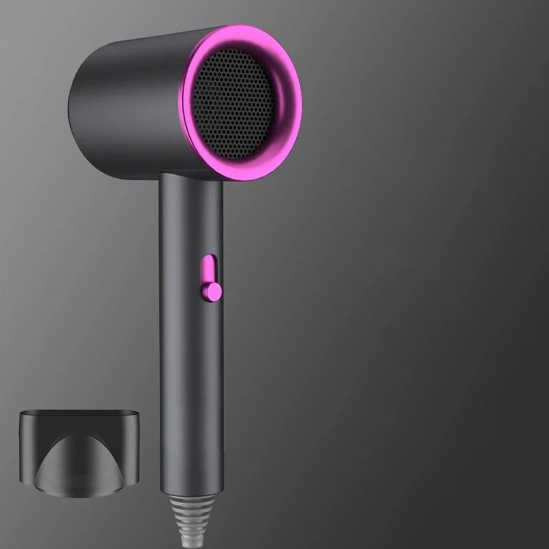 Blow Dryer Hair Care, Ionic Hair Dryer, High Speed Motor Fast Drying Blow Dryer With Concentrator Nozzle, Noise Reduction