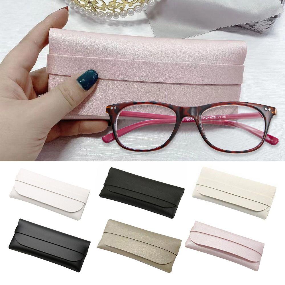 Anti-knock Reading Glasses Bag PU Leather Sunglasses Storage Box Glasses Case  Eyewear Accessories