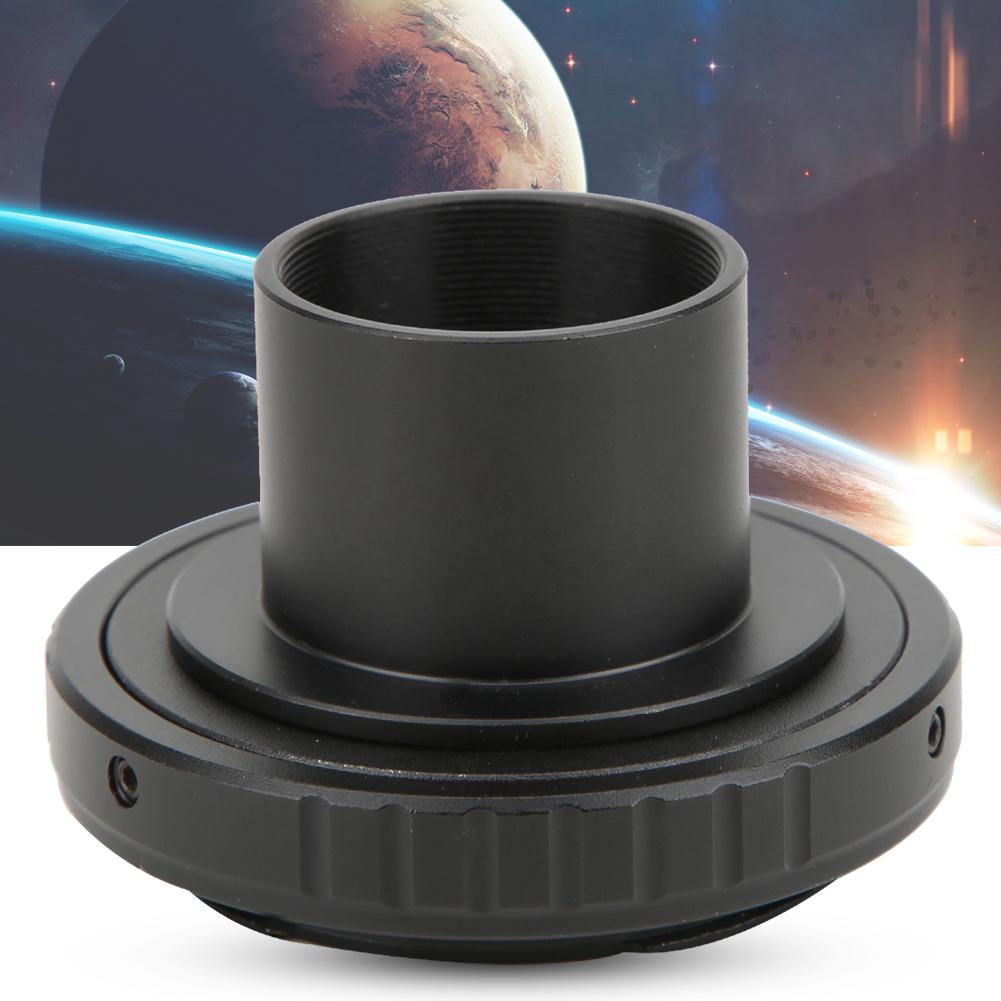 1.25 Inch T Mount Ring M42*0.75 Astronomical Telescope Adapter for Nikon Canon Sony Minolta Pentax Olympus SLR Camera(PK )