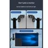 Monitor Headphone Stand Plastic Adjustable Clamp Saving Space PC Screen Headset Holder Earphone Hanger for Gaming