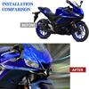 Bike Front Fairing Wing Aerodynamic Designs Motorcycle Stability Enhancement Fairing for Easy Install Motorcycle Fairing