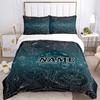 Custom Name Cartoon Harryl Bedding 3 Piece Set HD Print Duvet Cover Pillowcases for Teens Adult Bedroom Decoration