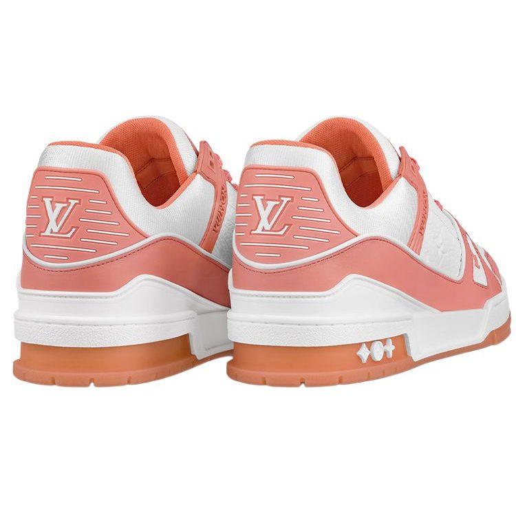 Louis Vuitton Trainer Sneakers Peach Pink 1A8KC8