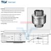 TLV LA21 Stainless Steel Threaded Exhaust Valve with Thermostatic Air Vent for Steam DN15