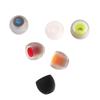 Lightweight 6Pairs Dual Color Silicone Headphone Earbuds Caps Ear Pads Eartip Cover Eartips