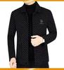 Men's High-End Lightweight Lapel Casual Jacket with Fleece Lining - Autumn/Winter Business Outerwear