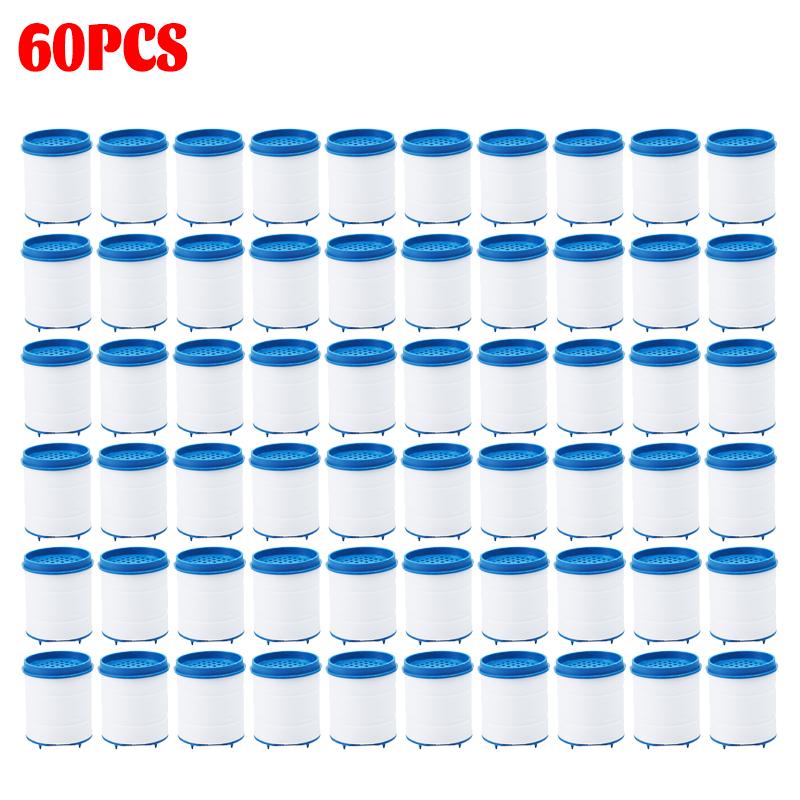 Faucet Water Filter Element Remove Chlorine Heavy Metals Showers Head Tap Filtration Purifier Soften Hard Water Cartridges