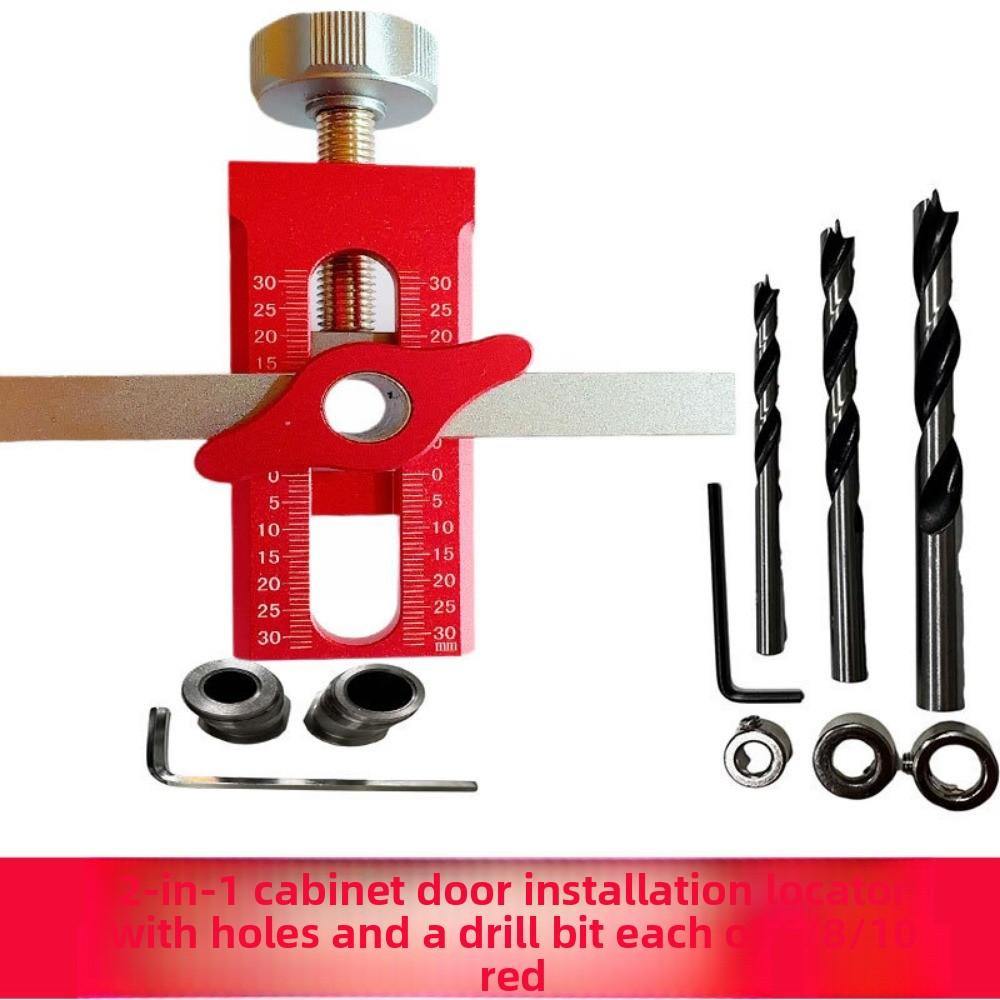 Aliaj de Aluminiu Multifuncțional Instalare Ușă Dulap Auxiliar Instalare Panou Ușă Instrument de Deschidere cu Arc