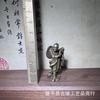 Antique Brass Eighteen Arhats Retro Dragon Subduing Tiger Desktop Decorative Crafts Buddha Statue Ornaments