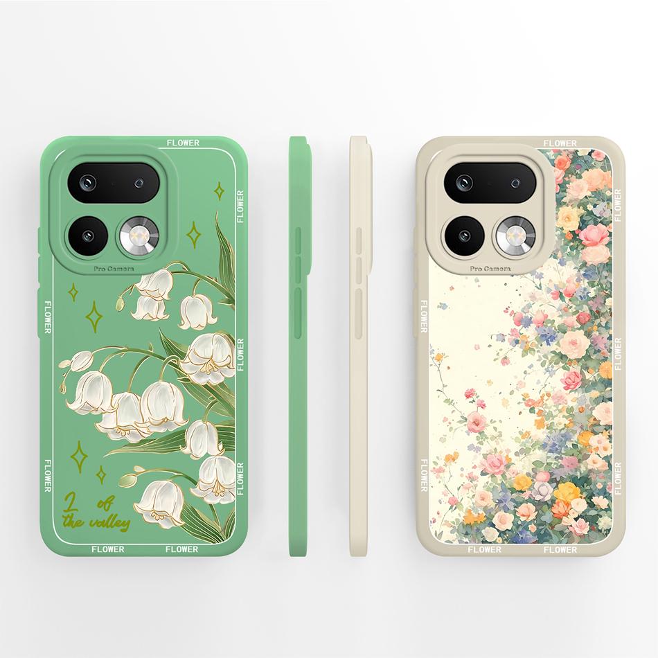 For Realme 16 Pro Plus 5G Case Cute Candy Painted Soft Liquid Silicone Back Cover For Realme 16 Pro+ Full Coverage Phone Housing