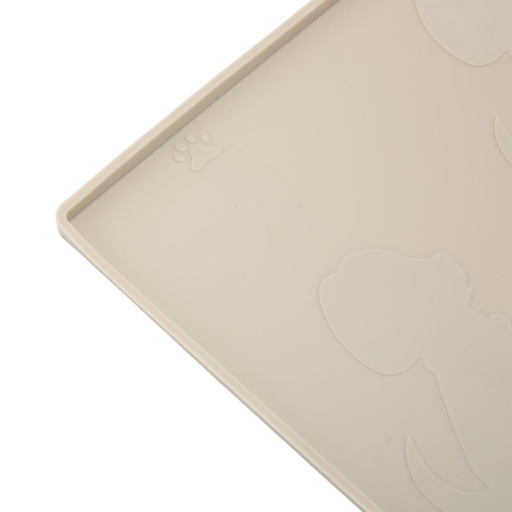 Silicone Dog Food Mat Small Animal printed Pet Placemat Pet Feeding Mat Indoor Pet Feeding