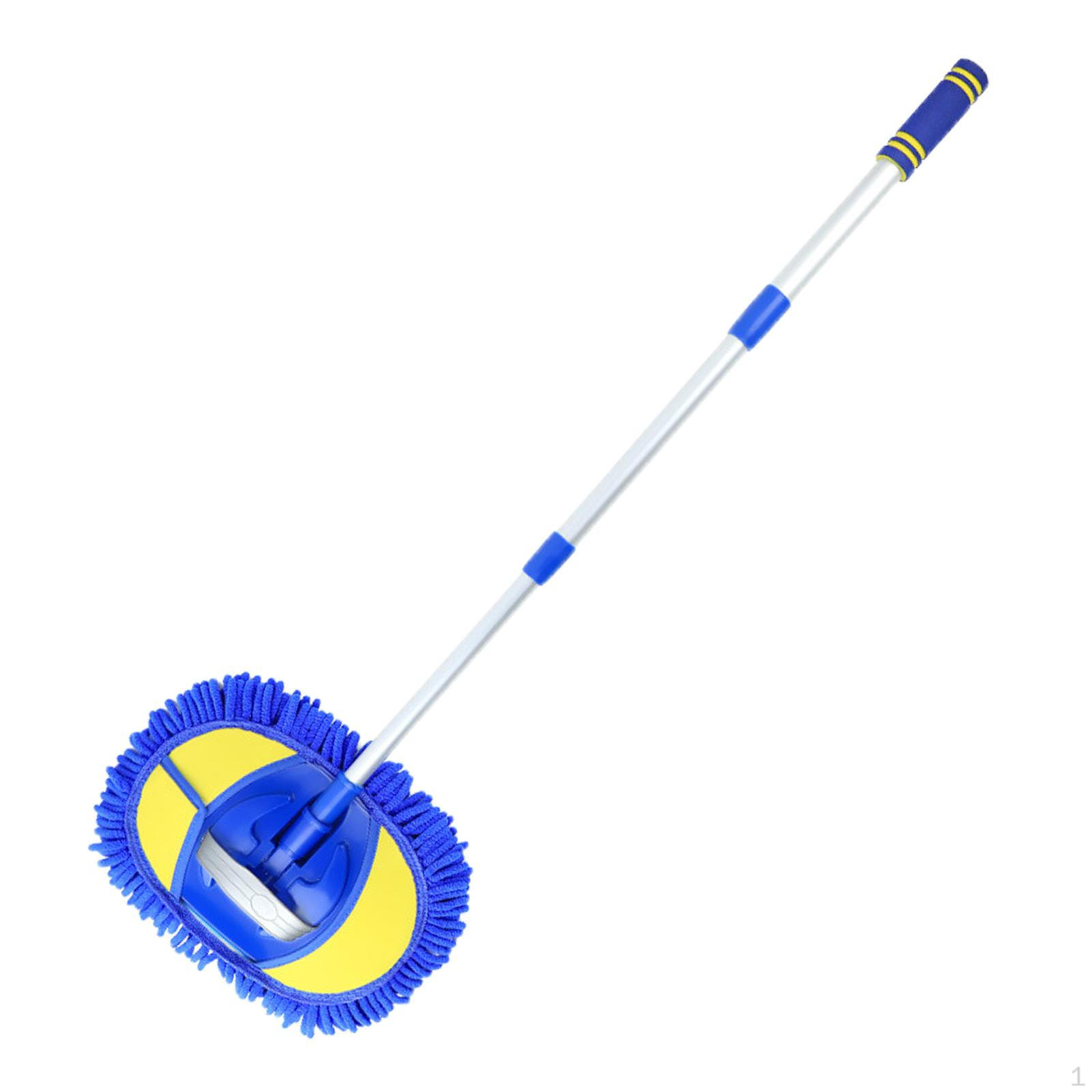 

Car Wash Brush Mop auto cleaning Supplies Duster Washing Tools Adjustable Length with Long Handle