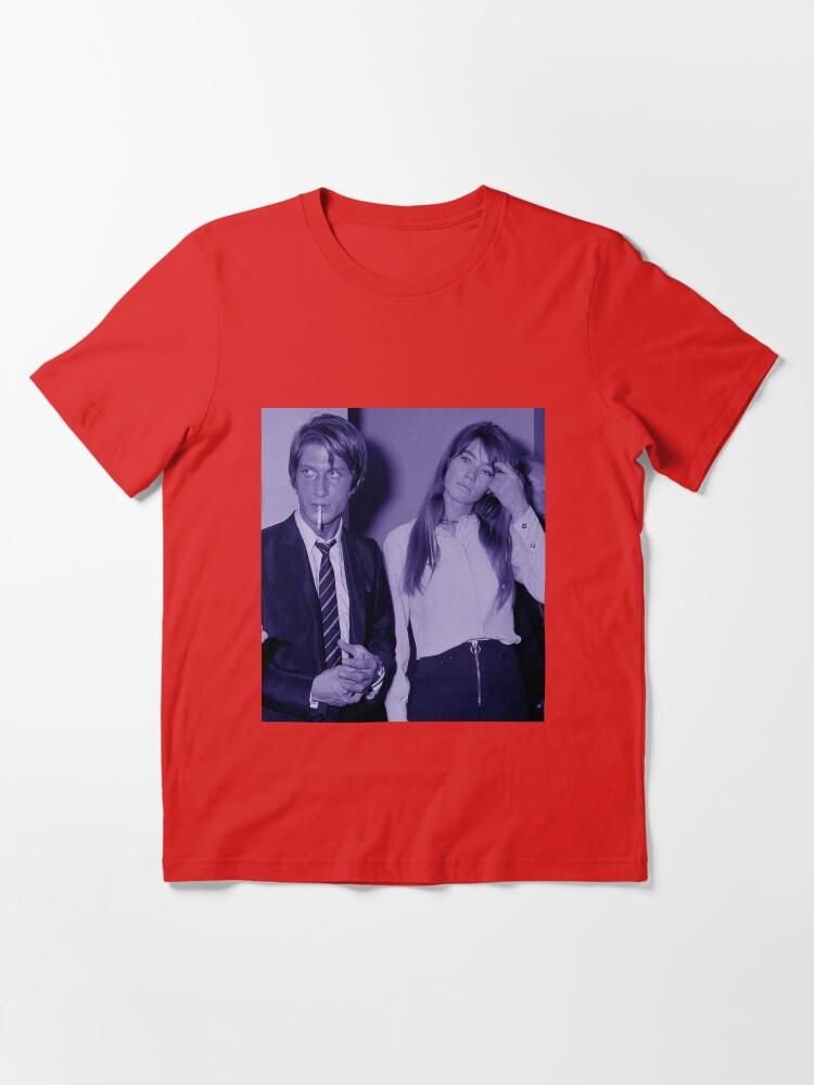 Françoise Hardy Jacques Dutronc and Françoise Hardy Violet Essential T-Shirt