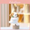 Cat Dog Bear Plush Toy Keychain Backpack Decorations Pendant Gift Cartoon Doll
