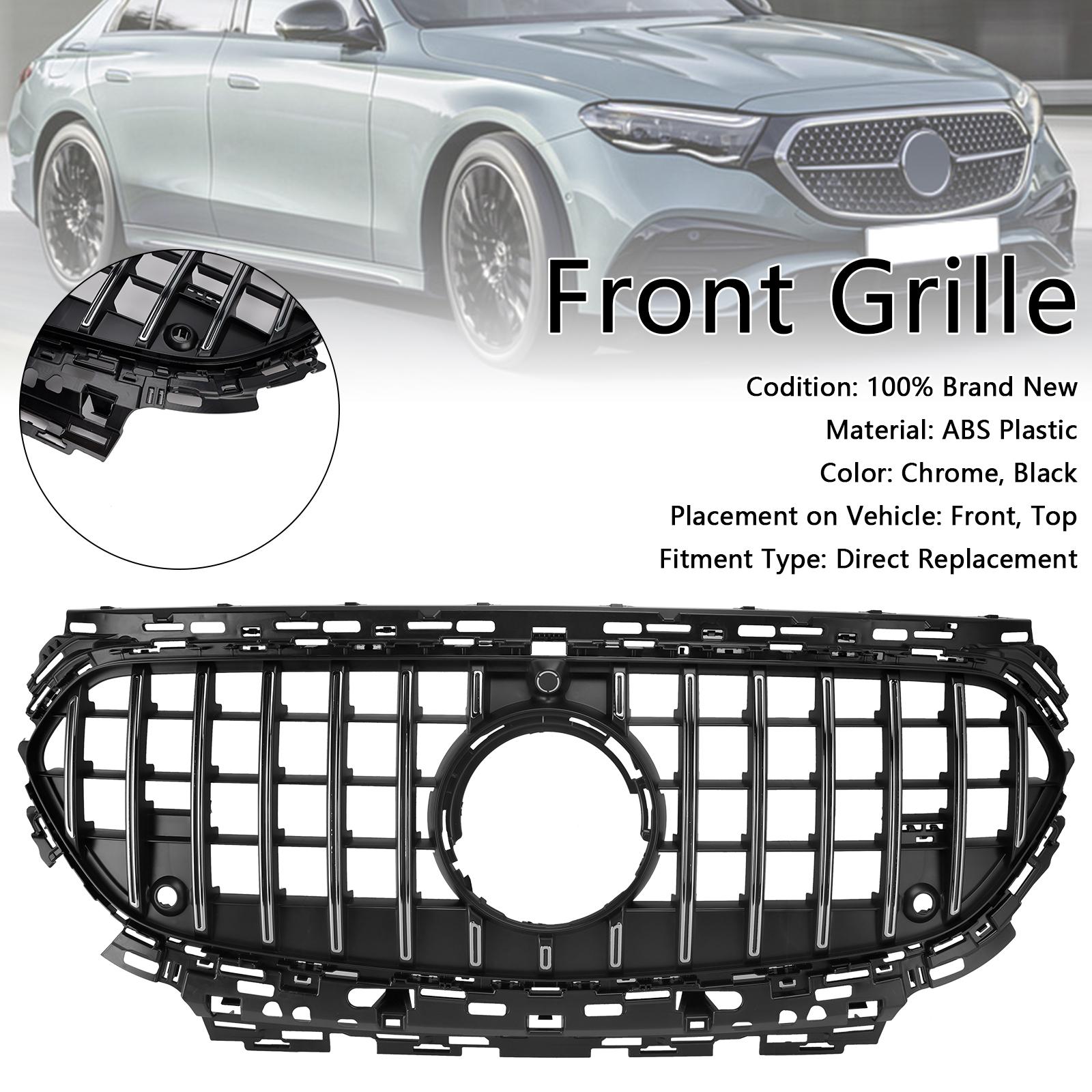 

Передняя решетка радиатора подходит для Mercedes-Benz E-Class W214 S214 X214 2024+