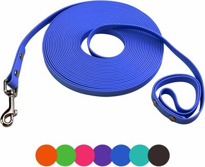 Wasserdichte Hundeleine Lang PVC Haustierleinen Leicht zu Reinigen Seil für Kleine Mittlere Große Hunde Spaziergang Training Leine 3m 5m10m 15m