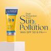 La Shield Pollution Protect Mineral Sunscreen Gel Spf 50 White 50G Pack Of 2 For All Skin Types