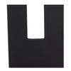 Stainless Steel Material Filter Paper Storage Rack Black V Shaped Design Holder  Cafe Use