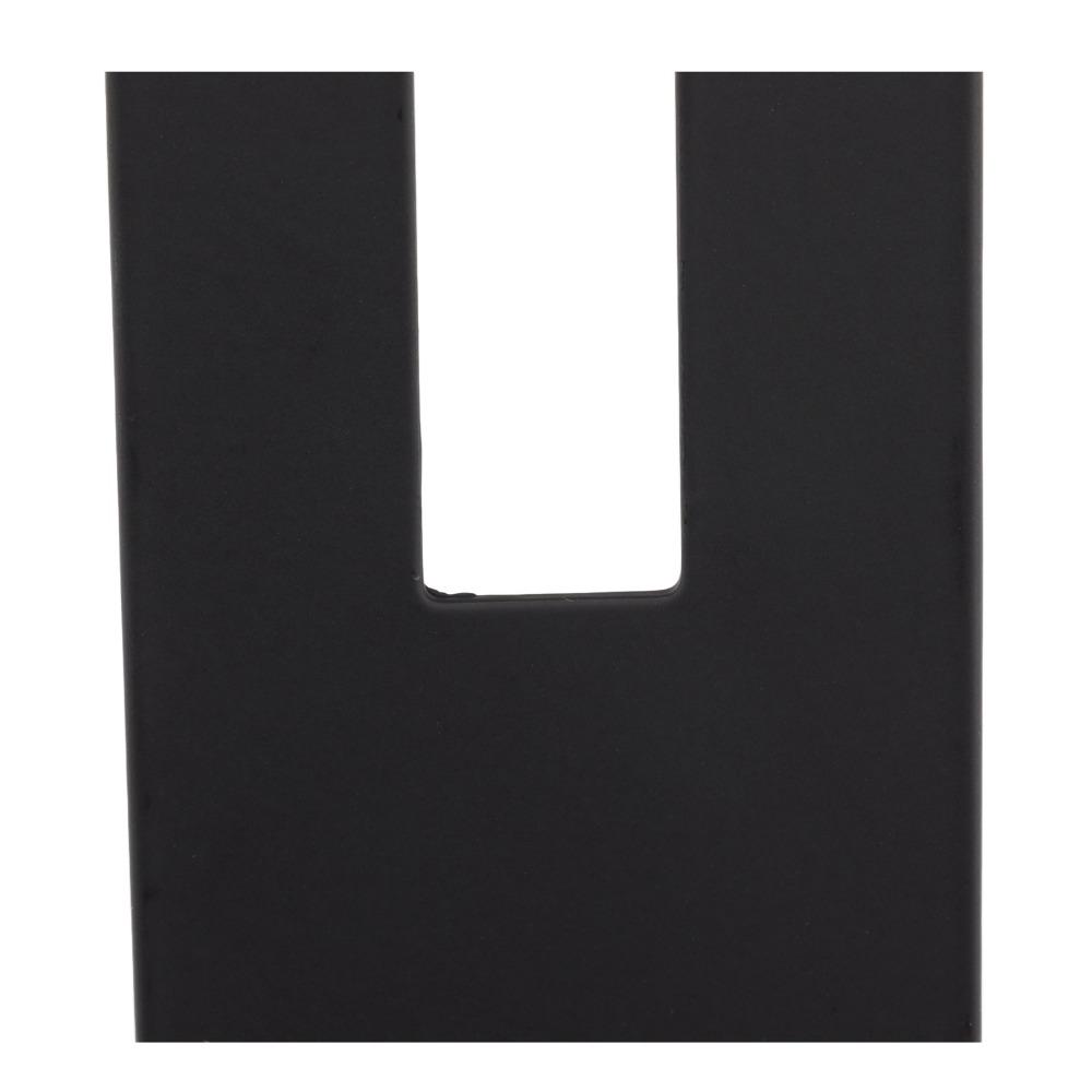 Stainless Steel Material Filter Paper Storage Rack Black V Shaped Design Holder  Cafe Use