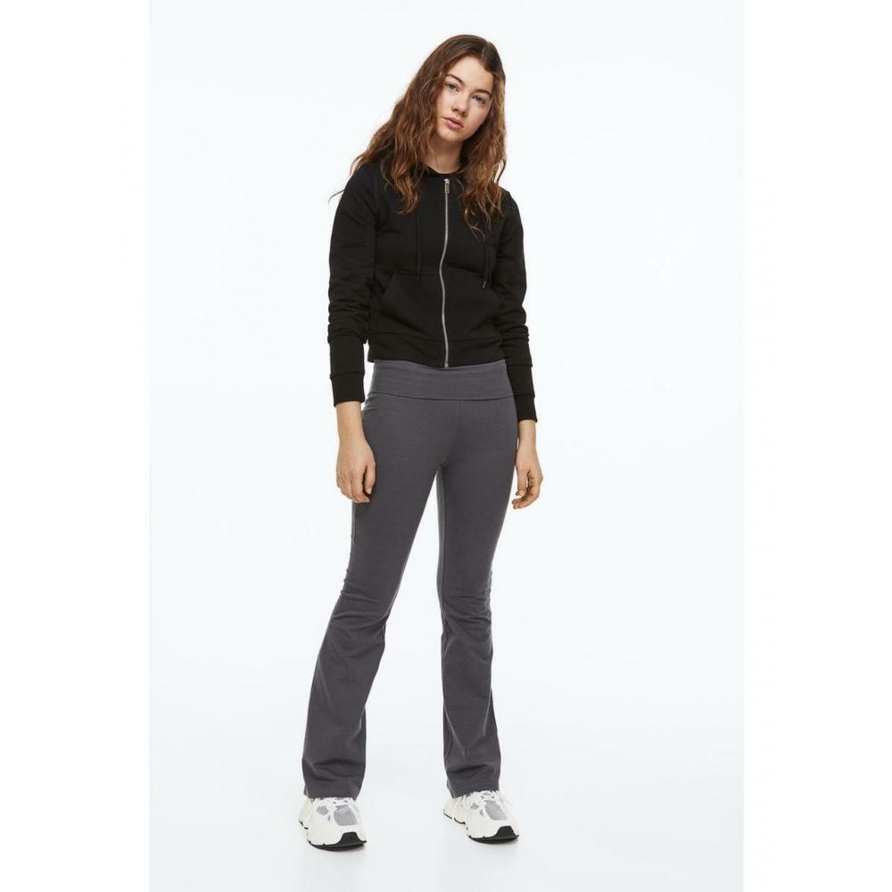 

Леггинсы H&M Flare Темно-серые 1137317002