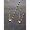 Lucky Five-petal Flower Clover Necklace Bracelet Four-piece Set for Woman Fashionable Accessories Party Jewelry