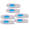 3 Paia Inserti Rialzo Tallone Solette Rialzo Scarpe Cura del Piede Cuscinetto Ammortizzante Antalgico Morbido Silicone Donna TPE Tallone