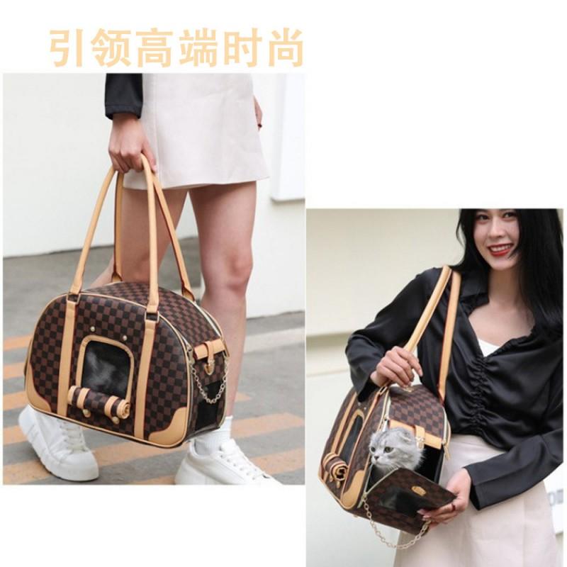 Portable Pet Carrier Space Capsule Breathable Shoulder Handbag Cats Dogs