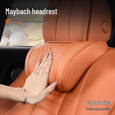 Maybach Toyota Car Headrest Neck Pillow with Lumbar Support: Driving Comfort Car Accessory