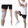 1 Stuk Kniekous Vermindert Blessures Dubbele Bandage Anti-botsing Zweetabsorptie Fitness Basketbal Kniebeschermer Buitensporten