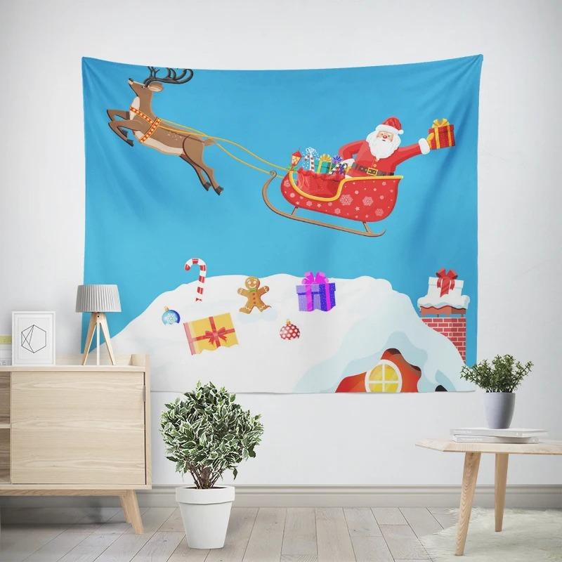 Новогодняя рождественская тематика Пингвин Снеговик Узор Гостиная Спальня Декоративный — фото 19